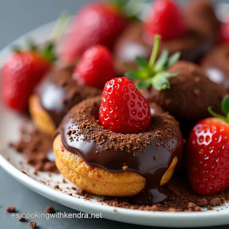 Fresas con Chocolate F&aacute;ciles Un Bocado de Felicidad