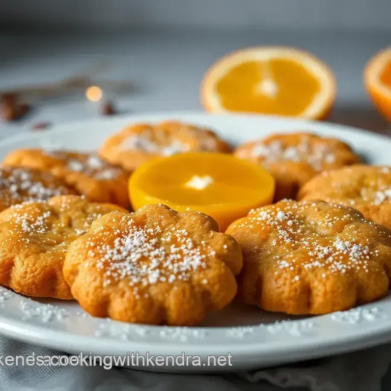 Galletas de Jengibre y Naranja Sin Gluten