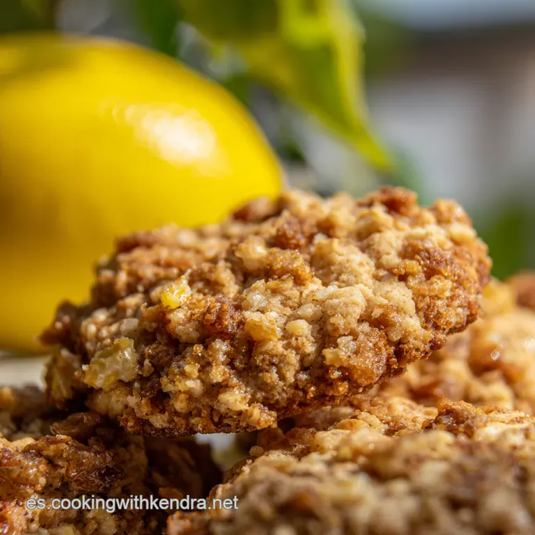 Galletas De Lim&oacute;n Y D&aacute;tiles: Un Pecado Saludable presentation
