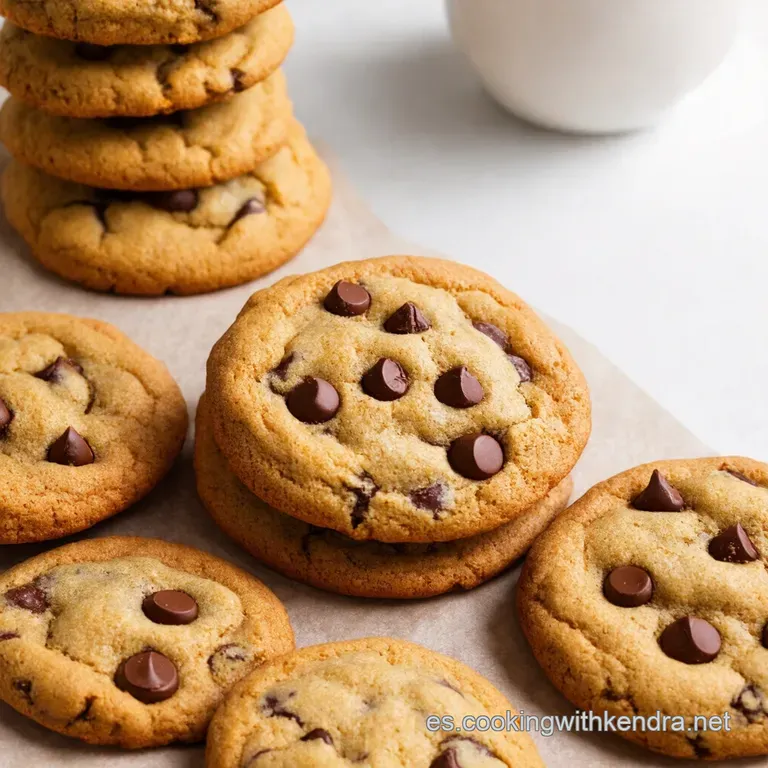 Galletas Gigantes de Chispas de Chocolate que Despiertan Recuerdos