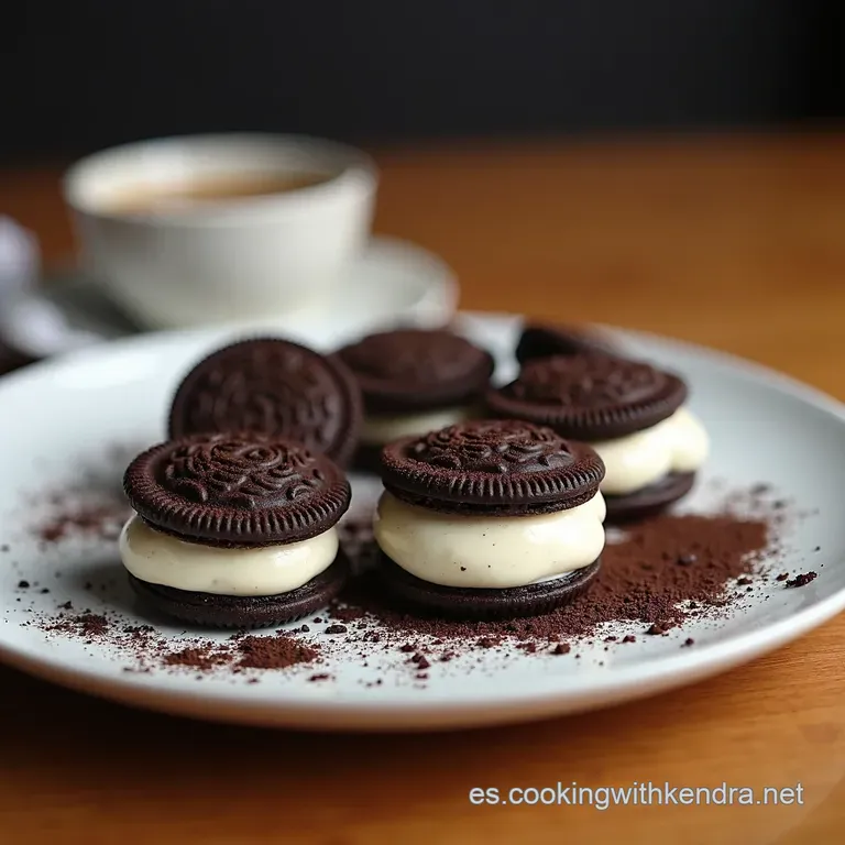 Galletas Oreo Caseras MegaRellenas