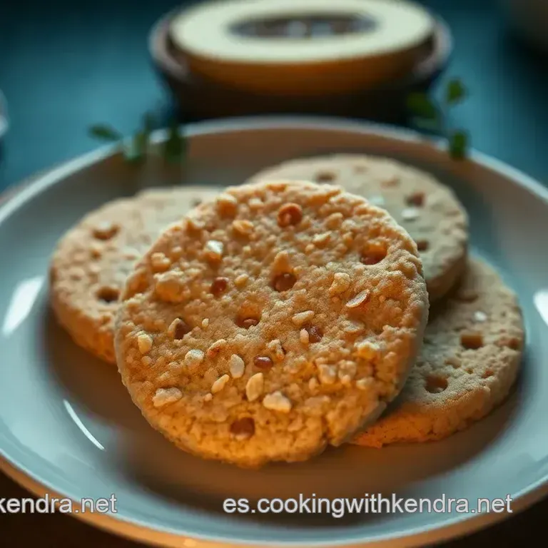 Galletas Saludables de Avena Pasas y Avellanas