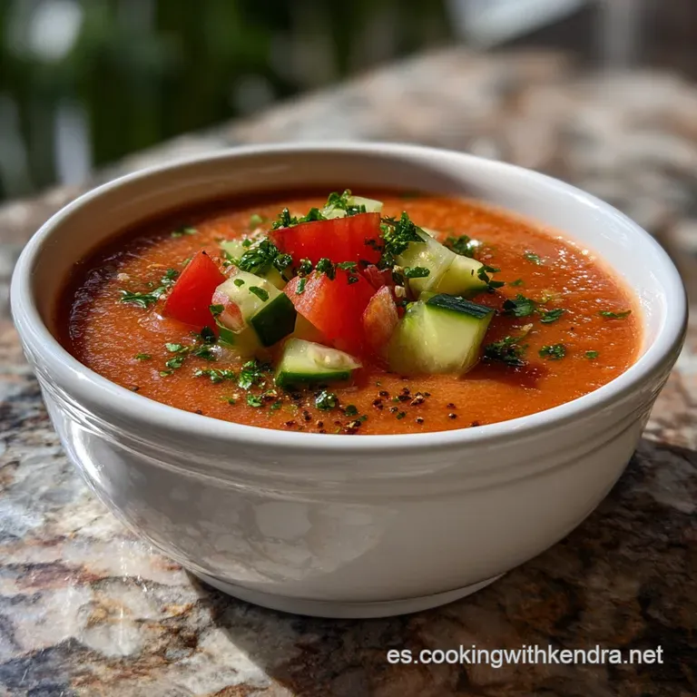 C&oacute;mo Hacer Gazpacho Andaluz Cremoso