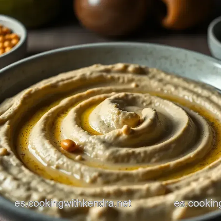 Hummus de Pistachos con Cardamomo y Menta