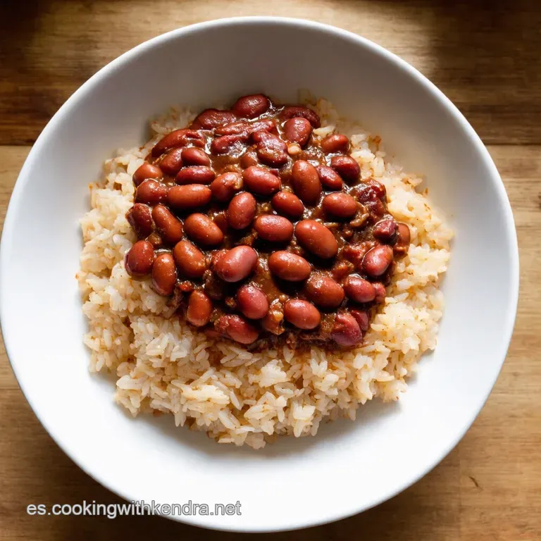 Instant Pot Red Beans and Rice Louisiana Comfort Fast presentation