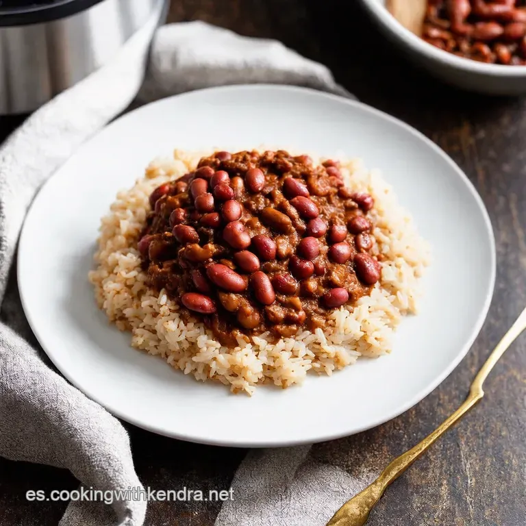 Instant Pot Red Beans and Rice Louisiana Comfort Fast