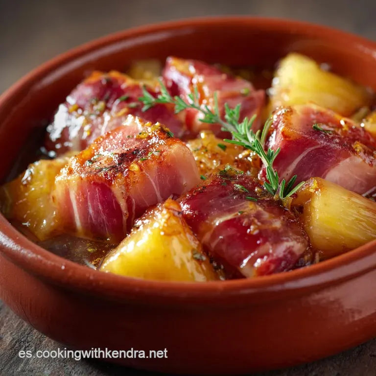 Jam&oacute;n En Olla De Cocci&oacute;n Lenta (Slow Cooker): La Receta De Fiesta M&aacute;s Jugosa presentation