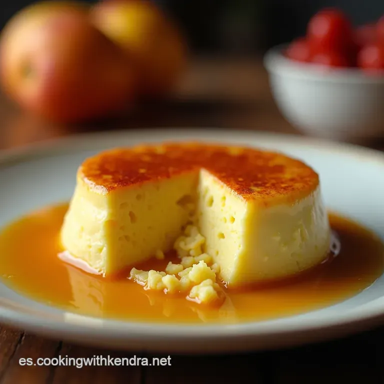 Leche Asada El Delicioso Flan Casero presentation