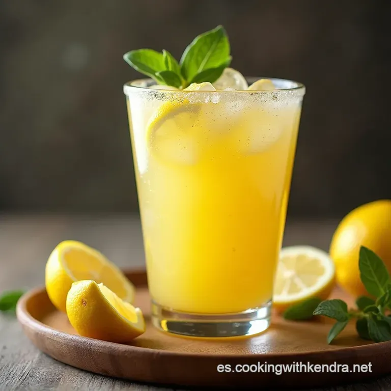 Limonada Casera Refrescante El Jarabe Simple que Marca la Diferencia