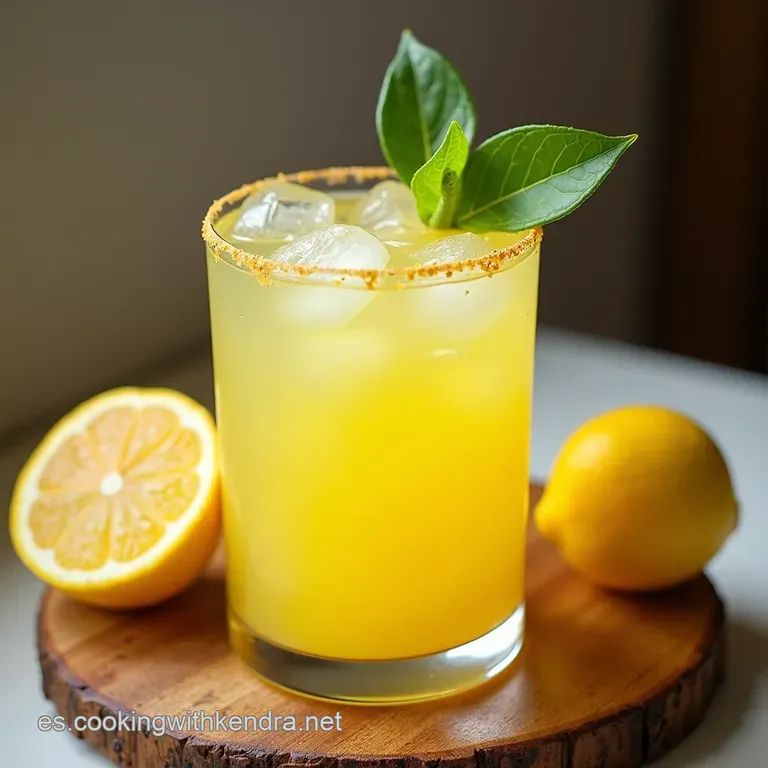 Limonada Refrescante y Digestiva Elixir de C&iacute;tricos y Jengibre