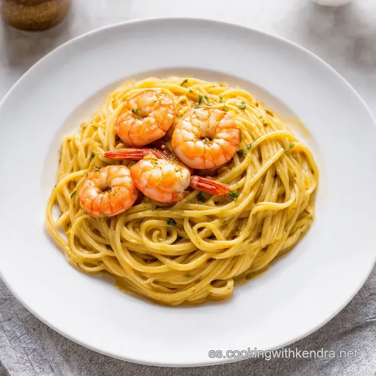 Linguine al Ajillo con Gambas