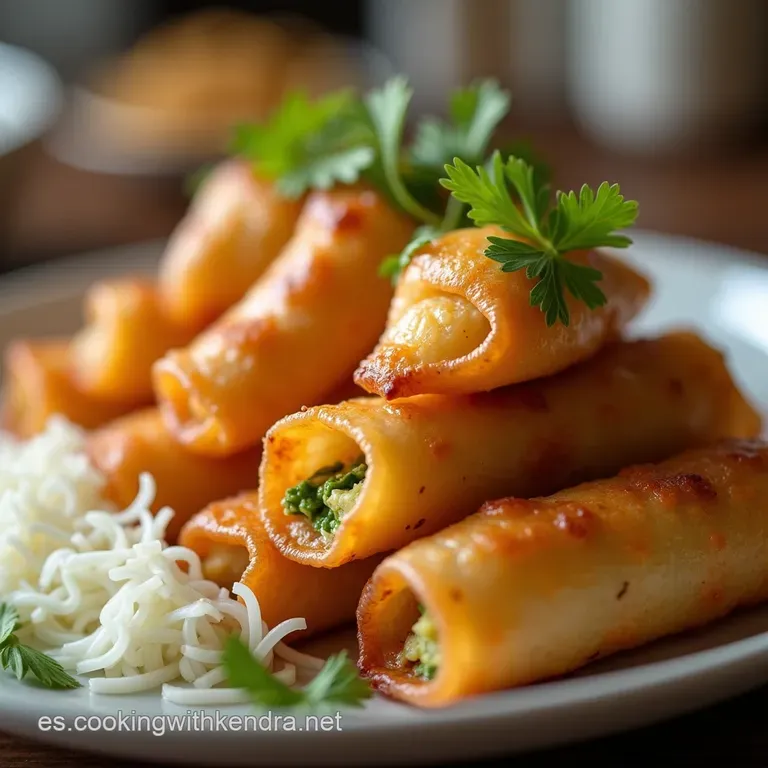 Lumpias Chinas Crujientes El Rollo Perfecto Paso a Paso