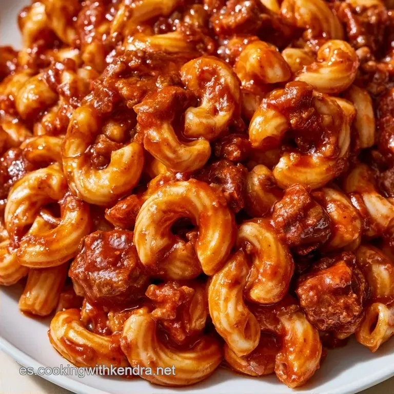 Macarrones Con Carne Picada Caseros