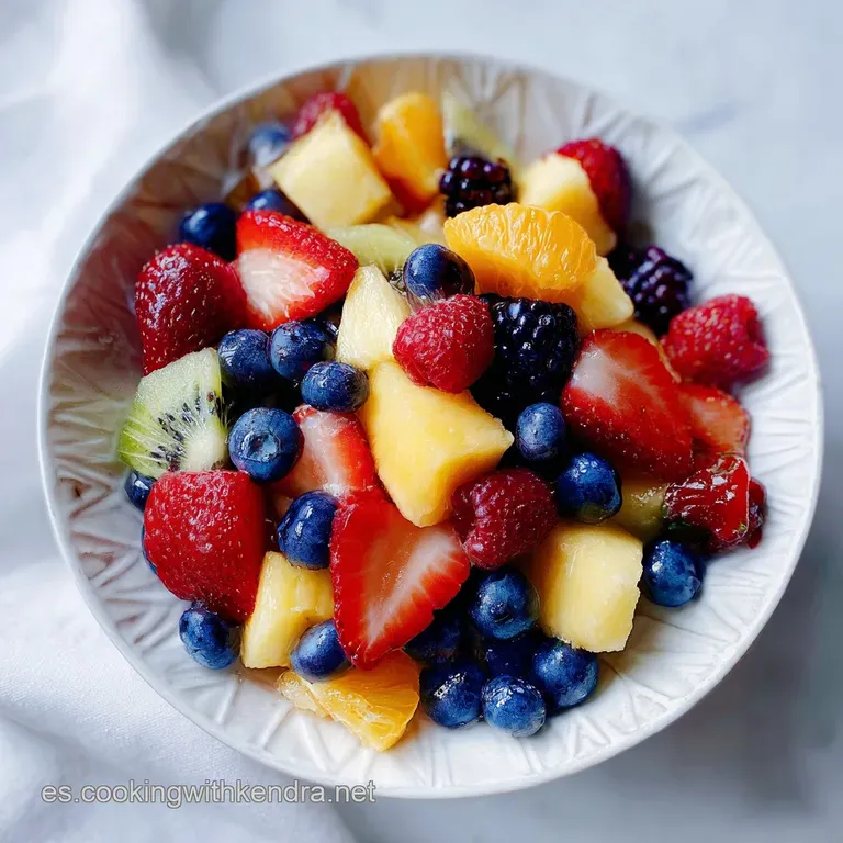 Recipe Macedonia de frutas