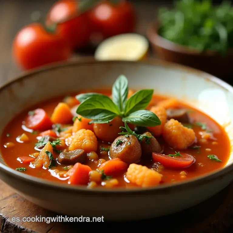 Minestrone Cl&aacute;sico El Abrazo De Verduras Que Nunca Falla presentation