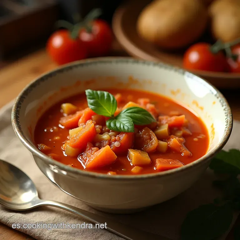 El Verdadero Minestrone La Sopa Italiana Reconfortante De La Nonna presentation