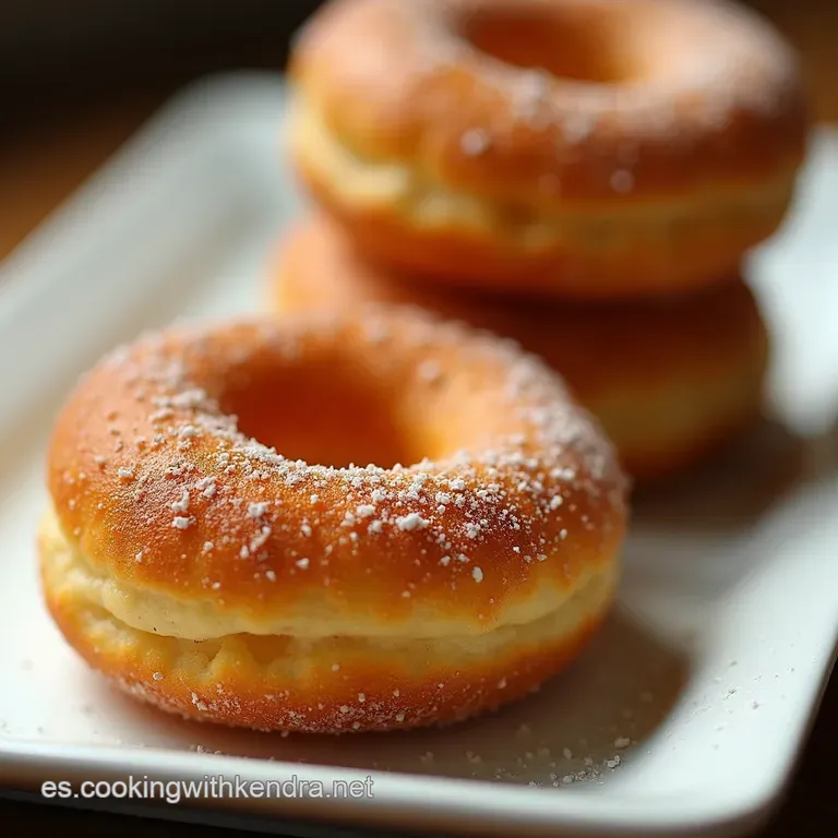 Mini Donas Rosquillas del Tama&ntilde;o de un Beso