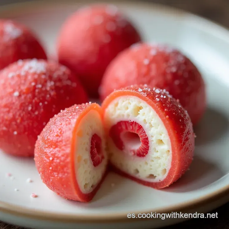 Mochi de Fresa Ichigo Daifuku Receta Infalible