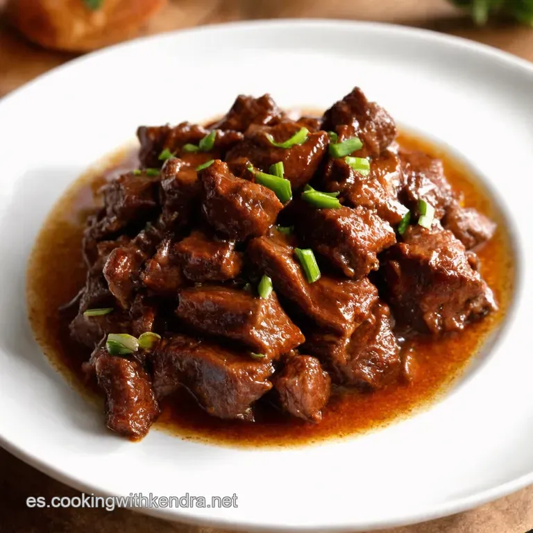 Mongolian Beef a la Madrile&ntilde;a