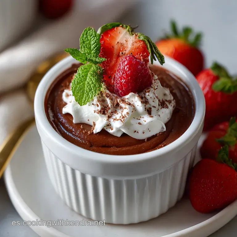 Mousse de Chocolate Esponjoso
