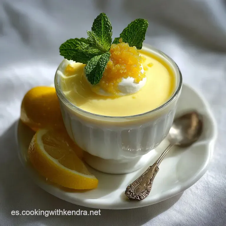 Mousse de Lim&oacute;n con 3 Ingredientes