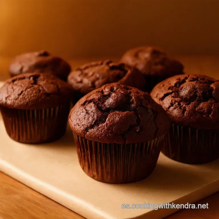 Muffins Gigantes De Chocolate Un Pecado Divino presentation