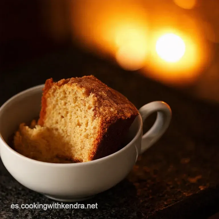 Mug Cake Expreso Saludable presentation