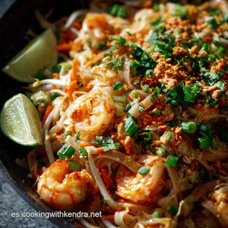 Pad Thai: El aut&eacute;ntico sabor callejero de Tailandia en tu casa