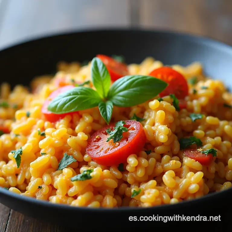 Paella de Coliflor y Marisco