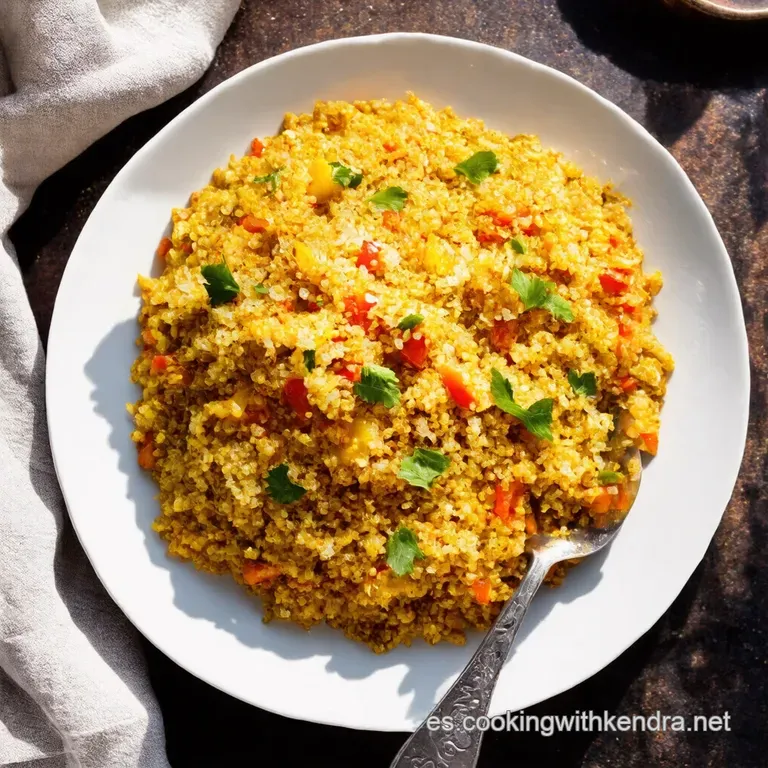 Paella Saludable de Quinoa y Verduras