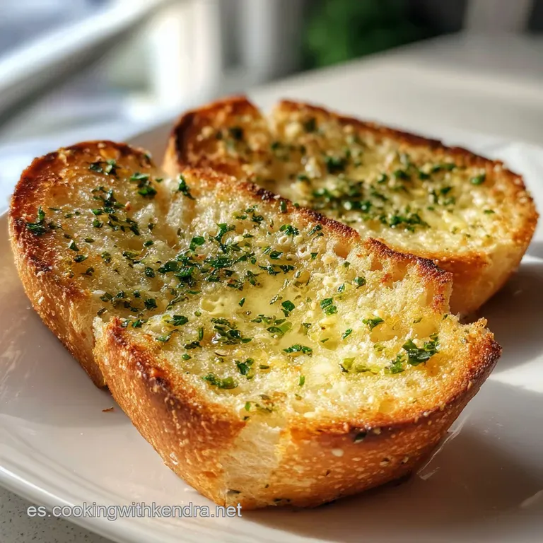 Pan de Ajo: Miga Aterciopelada y Corteza Crujiente