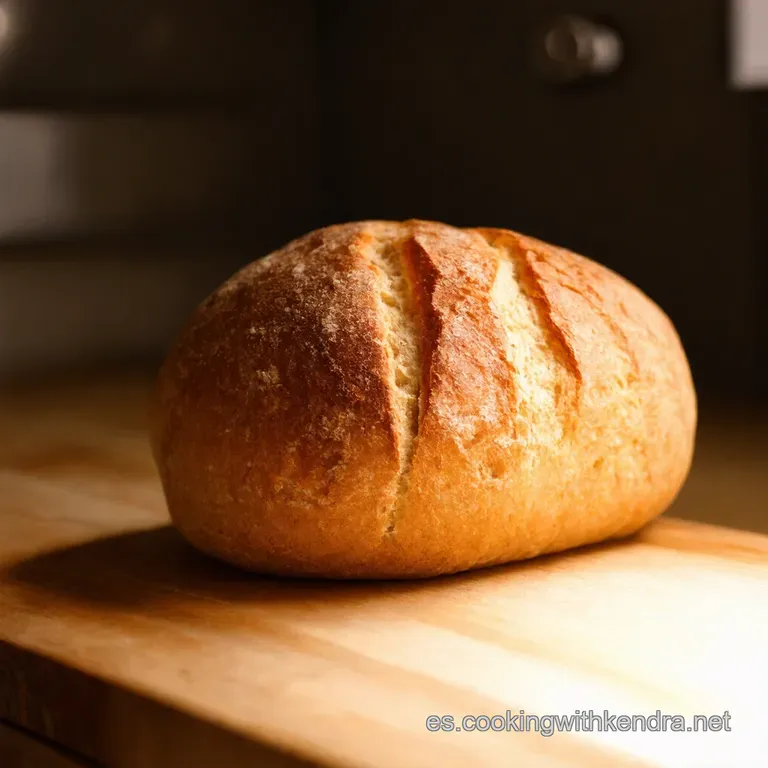 Pan De Cristal Casero Crujiente Y Delicioso presentation