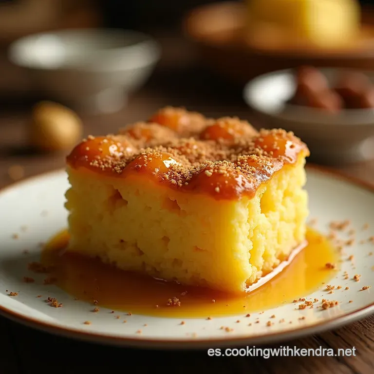 Pan De Ma&iacute;z Cremoso Al Estilo Boricua El Dulce Tradicional Que Te Transporta Al Tr&oacute;pico presentation