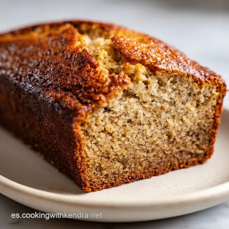 Receta Pan de Pl&aacute;tano H&uacute;medo y Esponjoso