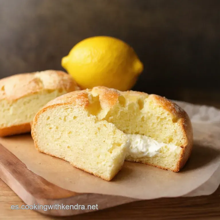Pan De Yogur Griego Lim&oacute;n Y Ar&aacute;ndanos presentation