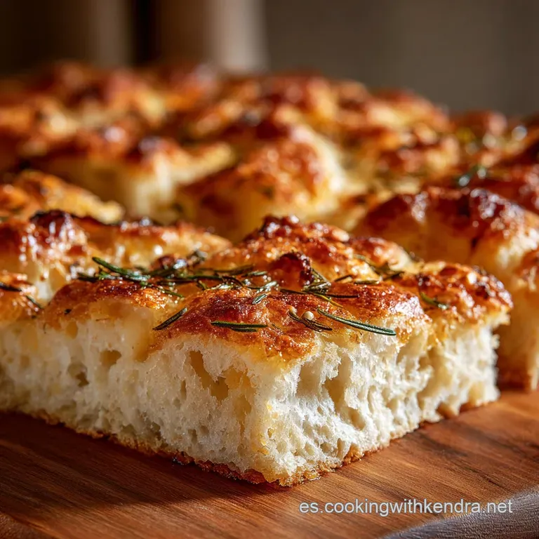 Pan Focaccia Cl&aacute;sico de Romero: La Receta Italiana M&aacute;s Aireada y Crujiente