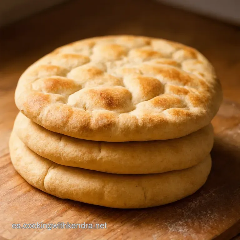 Pan Pita Casero Como En El Zoco presentation