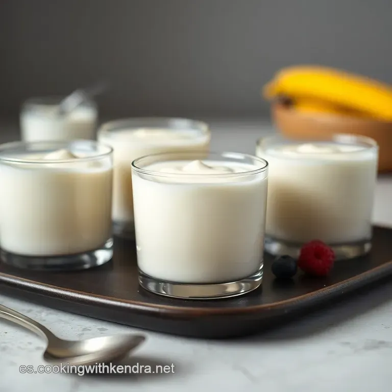 Panna Cotta de Coco y Yogurt