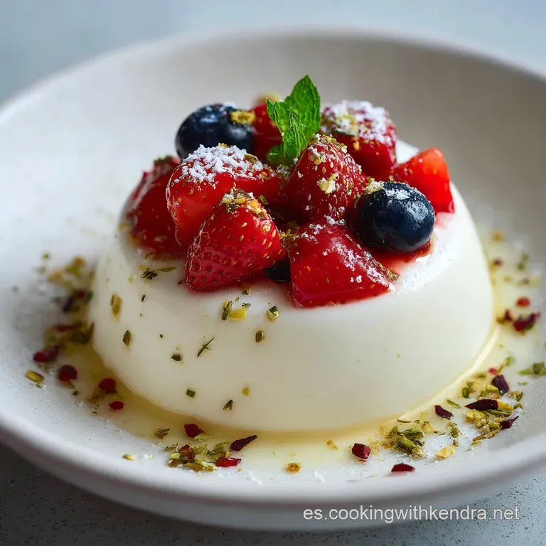 Panna Cotta Italiana Cremosa