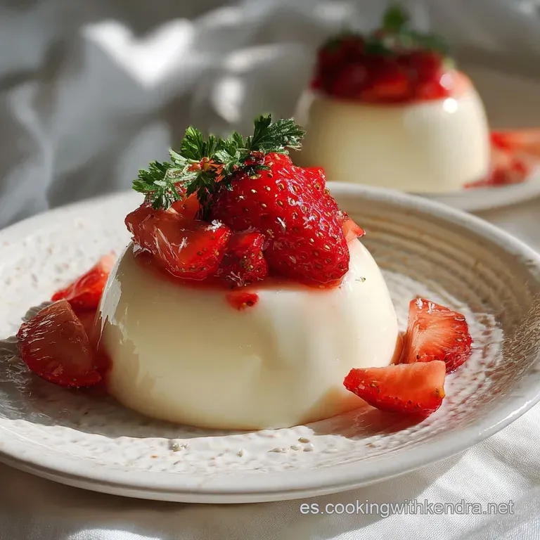 Panna Cotta Receta Tradicional Italiana