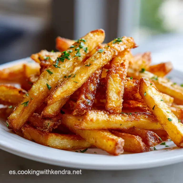 Papas Fritas con Parmesano: Textura y Sabor