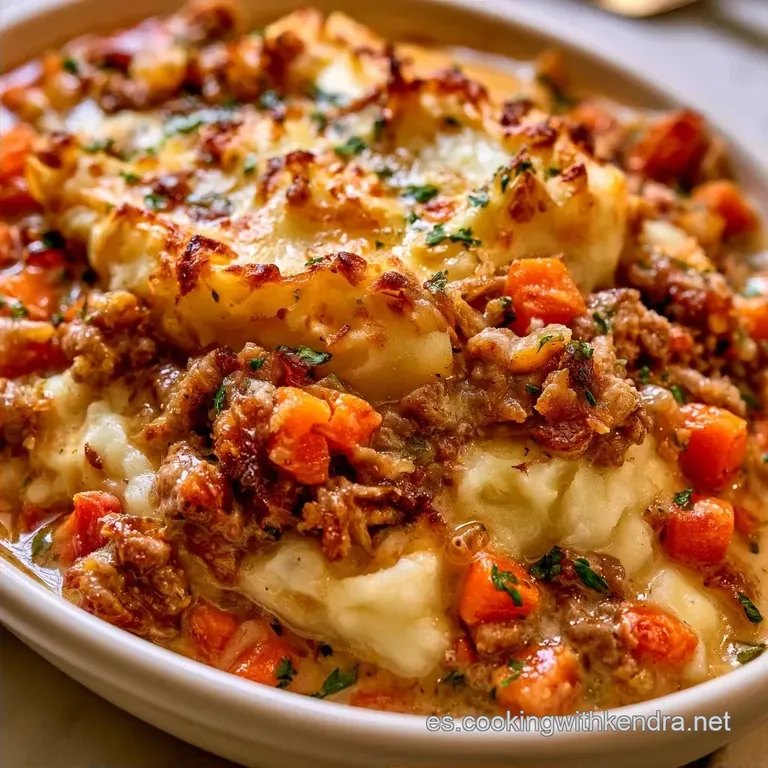 Pastel De Carne Picada y Patata