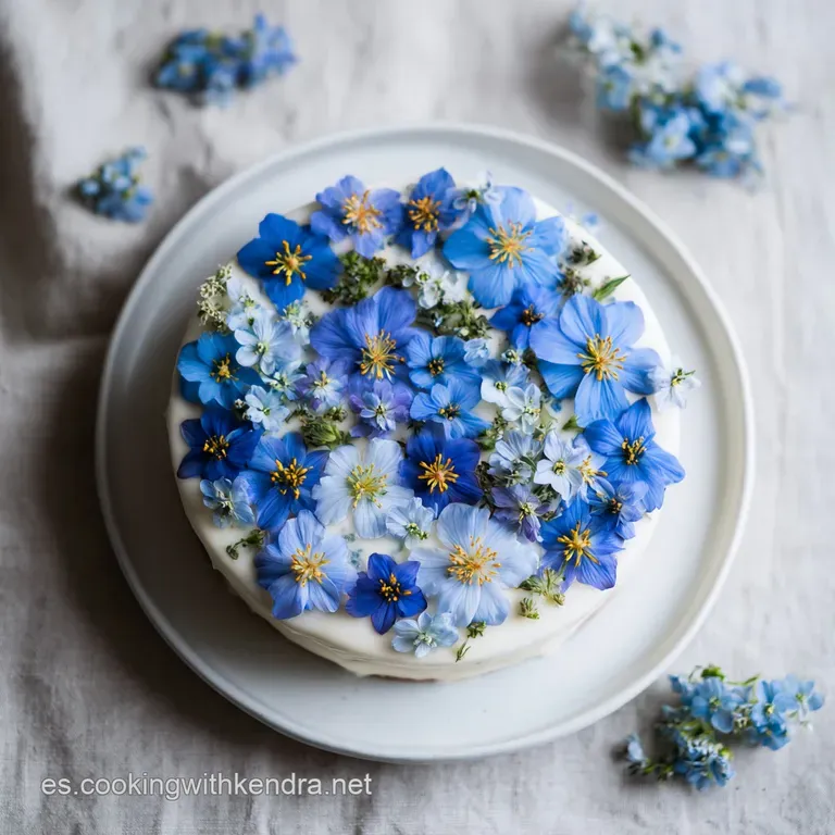 Pastel de Flores: Dise&ntilde;o Bot&aacute;nico