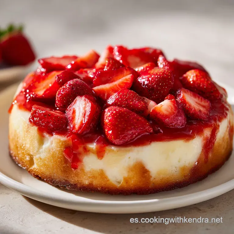 Pastel de Fresa: Miga H&uacute;meda y Frutal