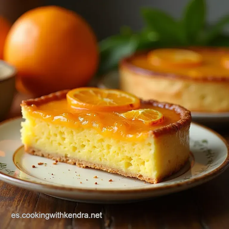 Pastel De Naranja Y Almendras Al Estilo Leidy presentation