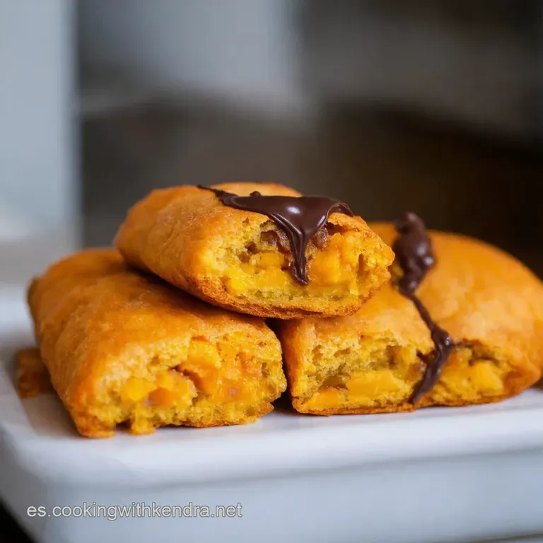 Pastelitos M&aacute;gicos De Calabaza Y Chocolate Al Micro presentation