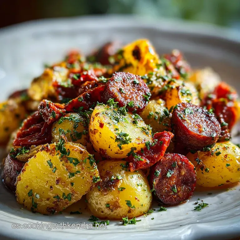 Patatas con Chorizo: Guiso Cremoso