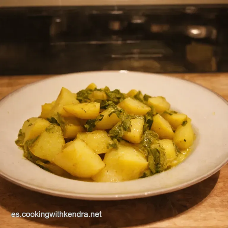 Patatas Y Jud&iacute;as Verdes a La Espa&ntilde;ola presentation