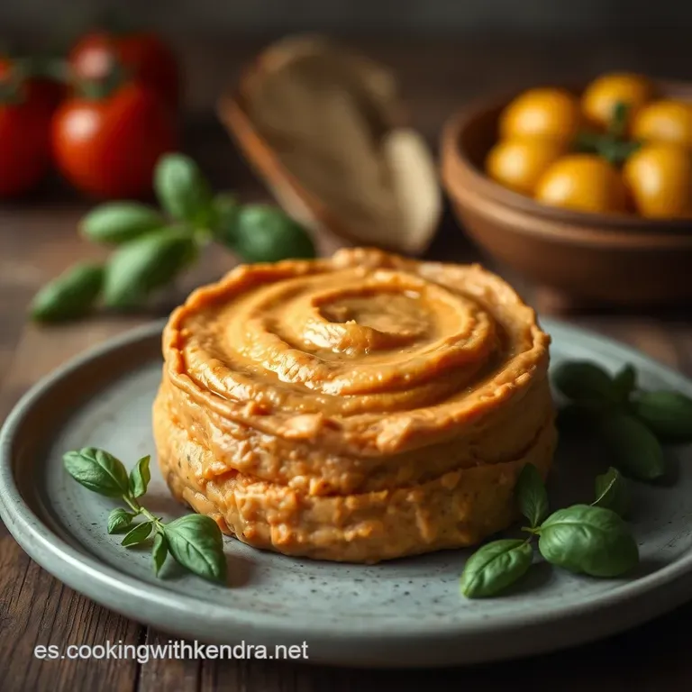 Pat&eacute; De Aceitunas Y Tomates Secos presentation