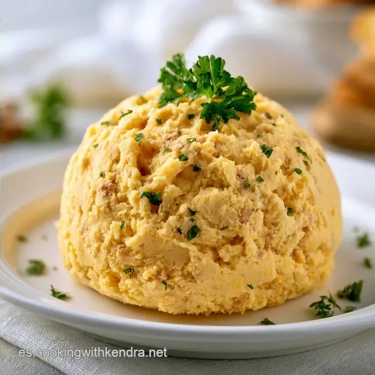 Pat&eacute; Huevo At&uacute;n: Textura Terciopelada